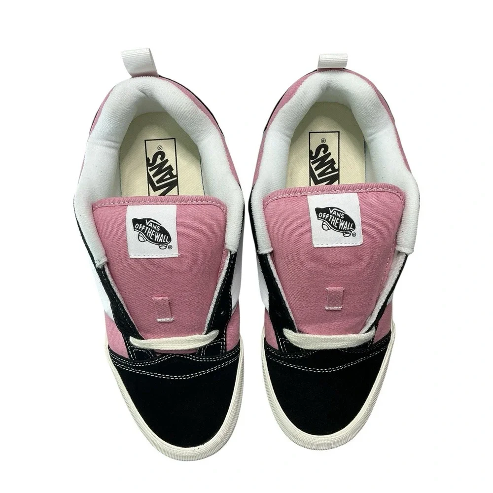 Vans Kun Skool Black and Pink Sneakers VN000D22B9P Men's Size 10  No Box